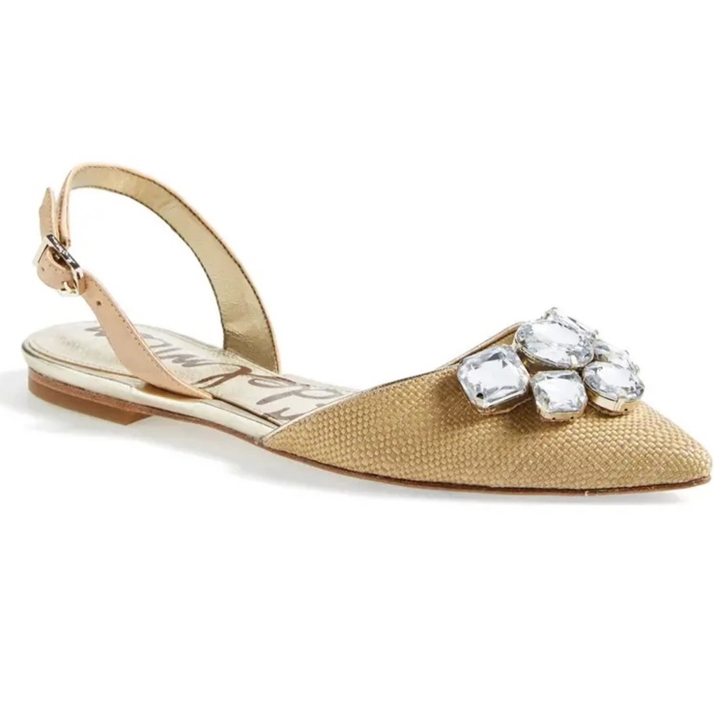 EUC Sam Edelman Reece Slingback Flats 6.5